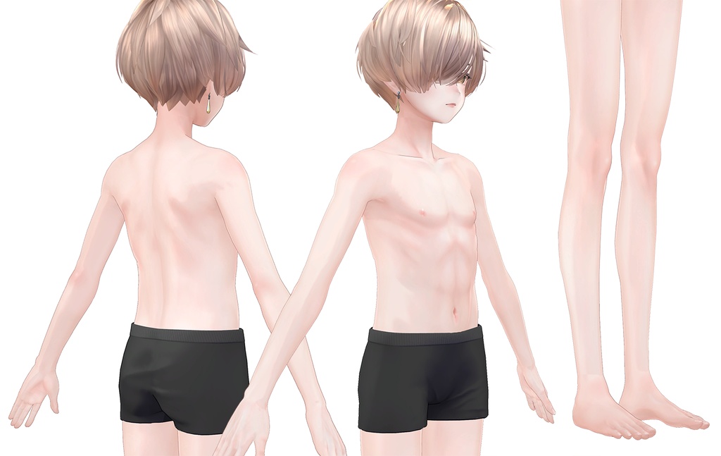 【PSD】+Head共通素体専用ボディブラシ