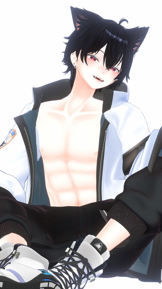 【R-15?】彼方君専用ボディブラシ&ナチュラルメイク【PSD・CLIP・PNG】