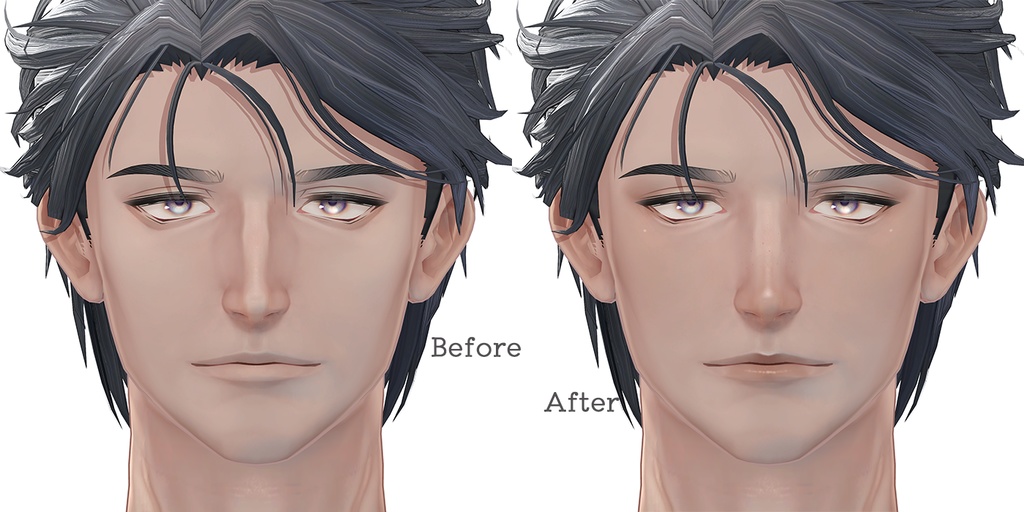 【R-15?】士堂さん専用ナチュラルメイク&ボディブラシ【PSD・CLIP形式】