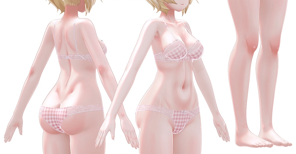 【R-15】まよちゃん専用ナチュラルメイク&ボディブラシ【PSD・CLIP形式】