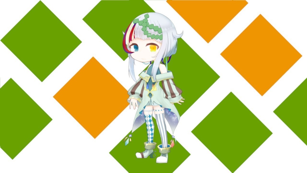 フェイスリグ用Live2Dイラスト