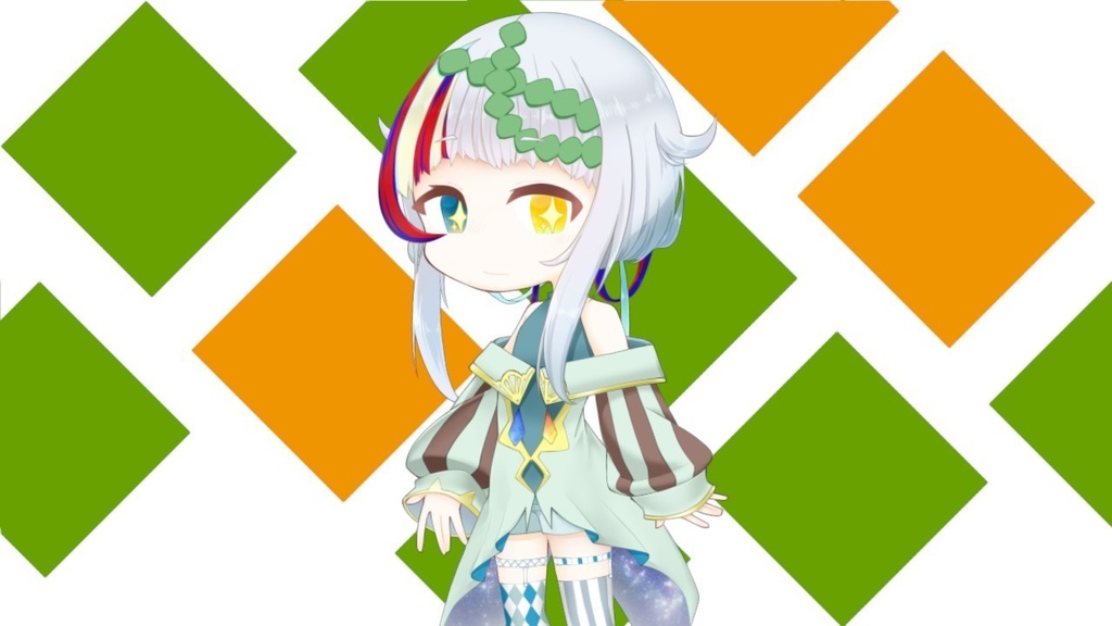 フェイスリグ用Live2Dイラスト