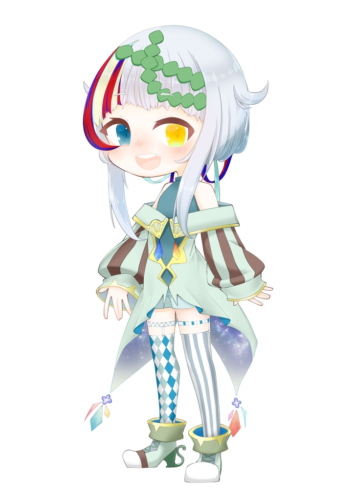 フェイスリグ用Live2Dイラスト