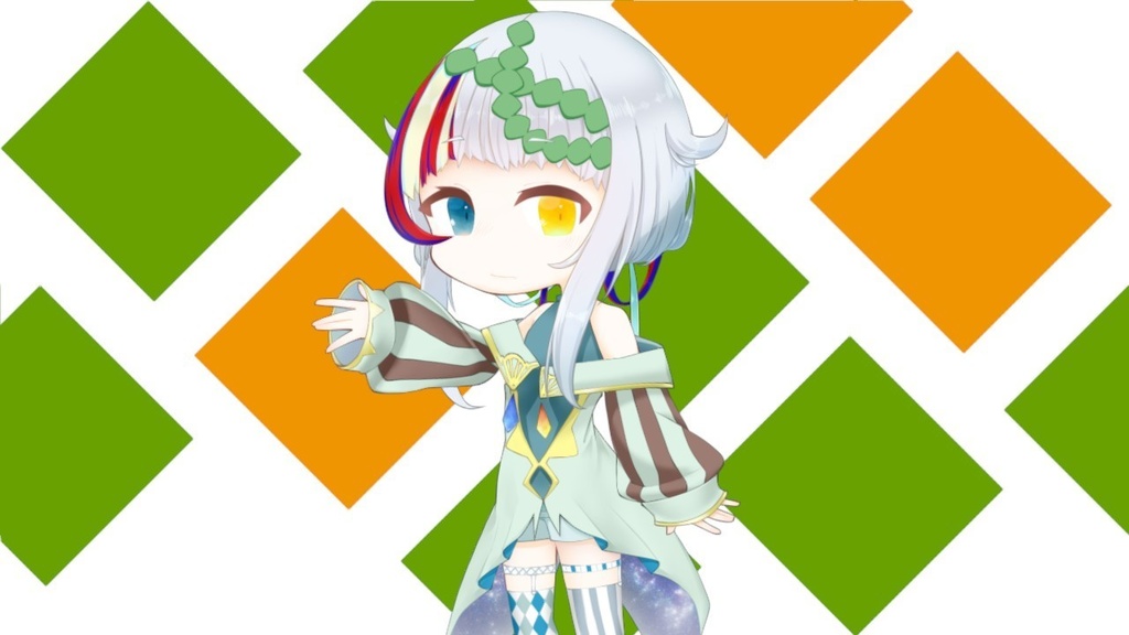 フェイスリグ用Live2Dイラスト