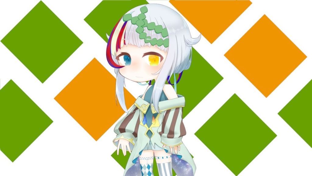 フェイスリグ用Live2Dイラスト