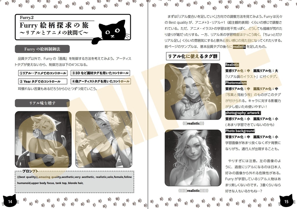 FURRY!! NovelAIで楽しむケモ画像生成生活