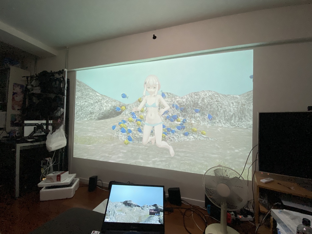 冷やし美少女(Underwater girl) for Portalgraph