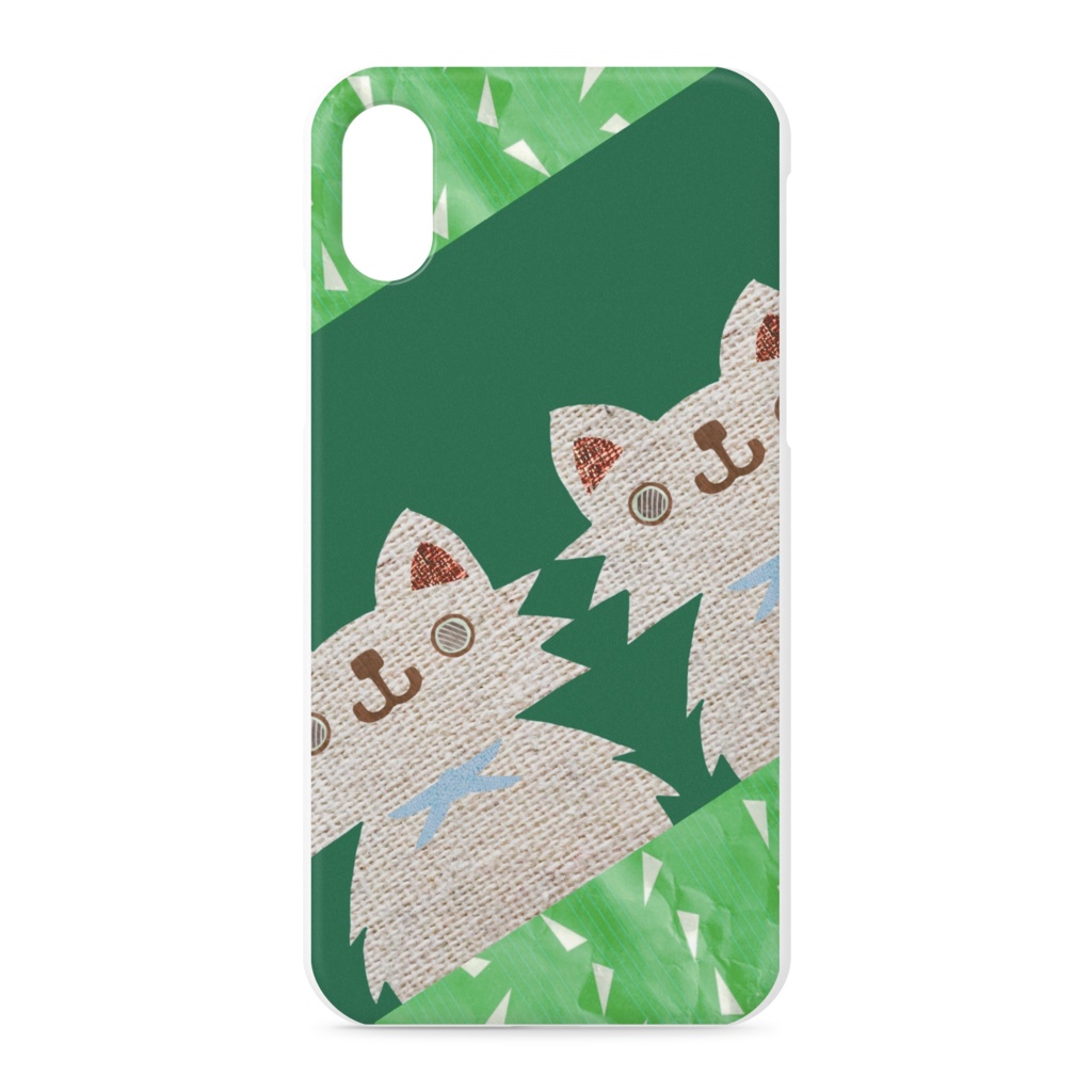 【iPhone X /XS】くらふと✴︎ちわわのスマホケース