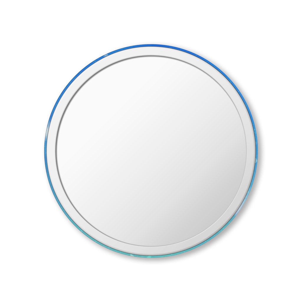 空のグラデーションミラー