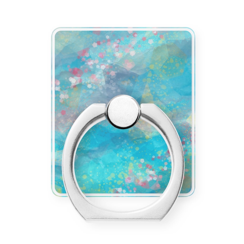 天色のスマホリング