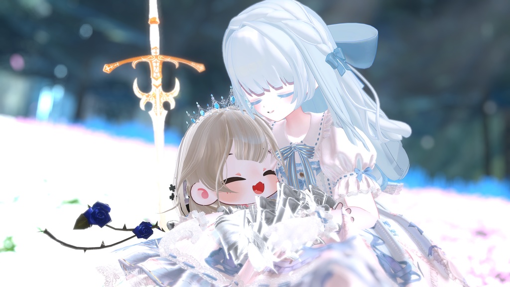 【しらつめ専用】( なでギミック )アバターインタラクトギミック