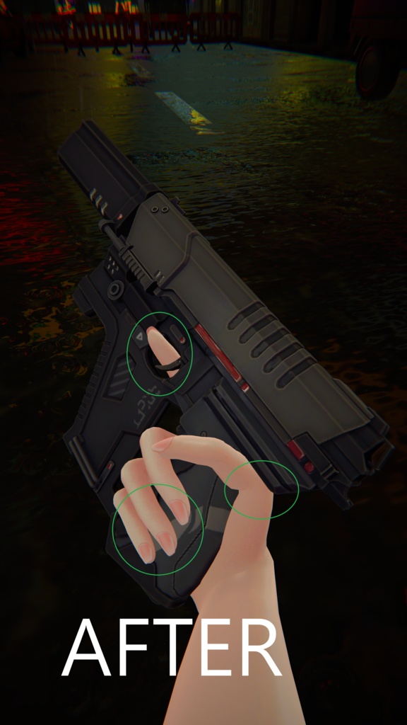 【ヌァル専用】ヌァル専用銃ギミックハンドサイン