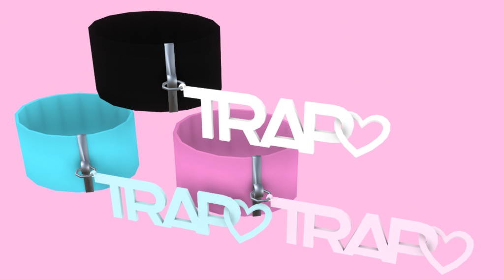 【無料】VRC想定TRAPブレスレット