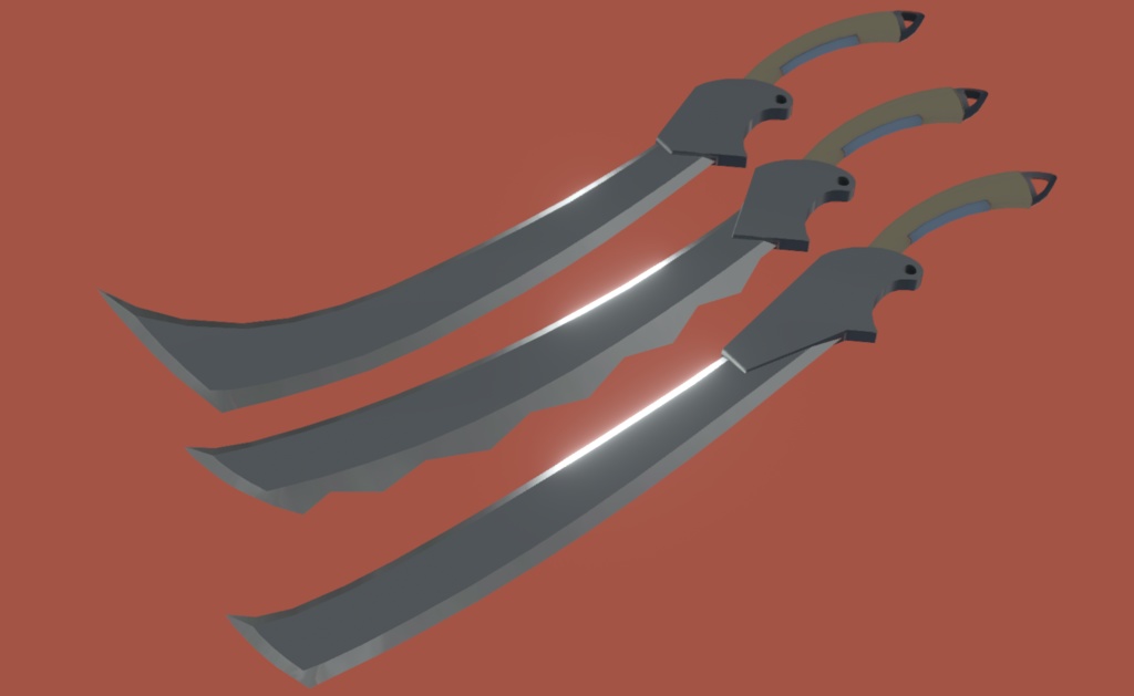 VRChat想定柳葉刀 Jaguu(ジャグゥ)