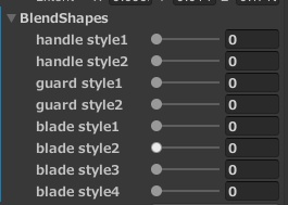 VRChat想定柳葉刀 Jaguu(ジャグゥ)