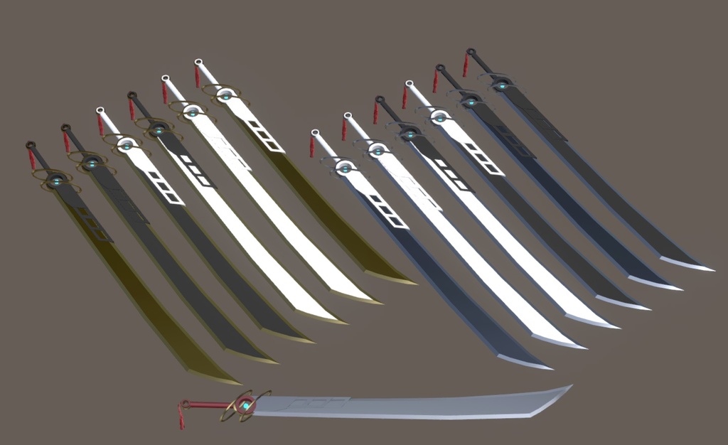 VRChat想定改変刀 zuika(瑞花)