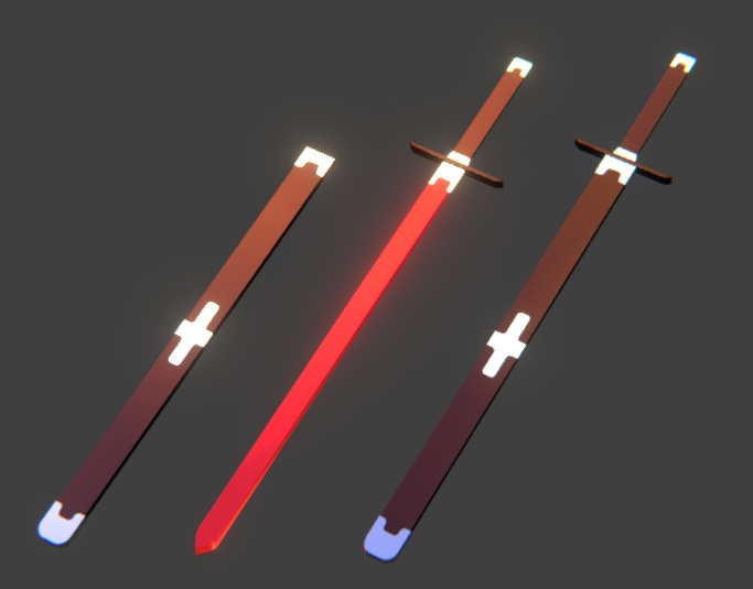 VRChat想定片刃剣 abrupt(アブラプト)