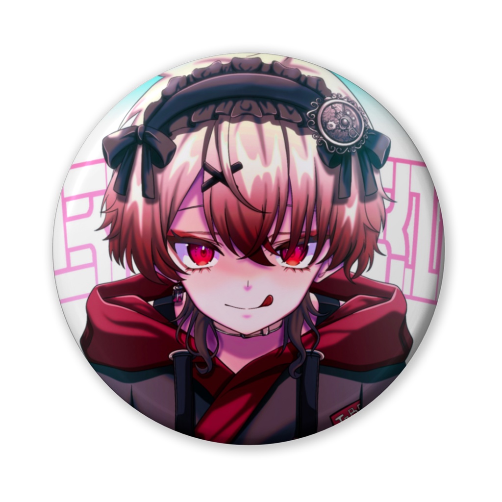 とばりおりる缶バッジ-等身-