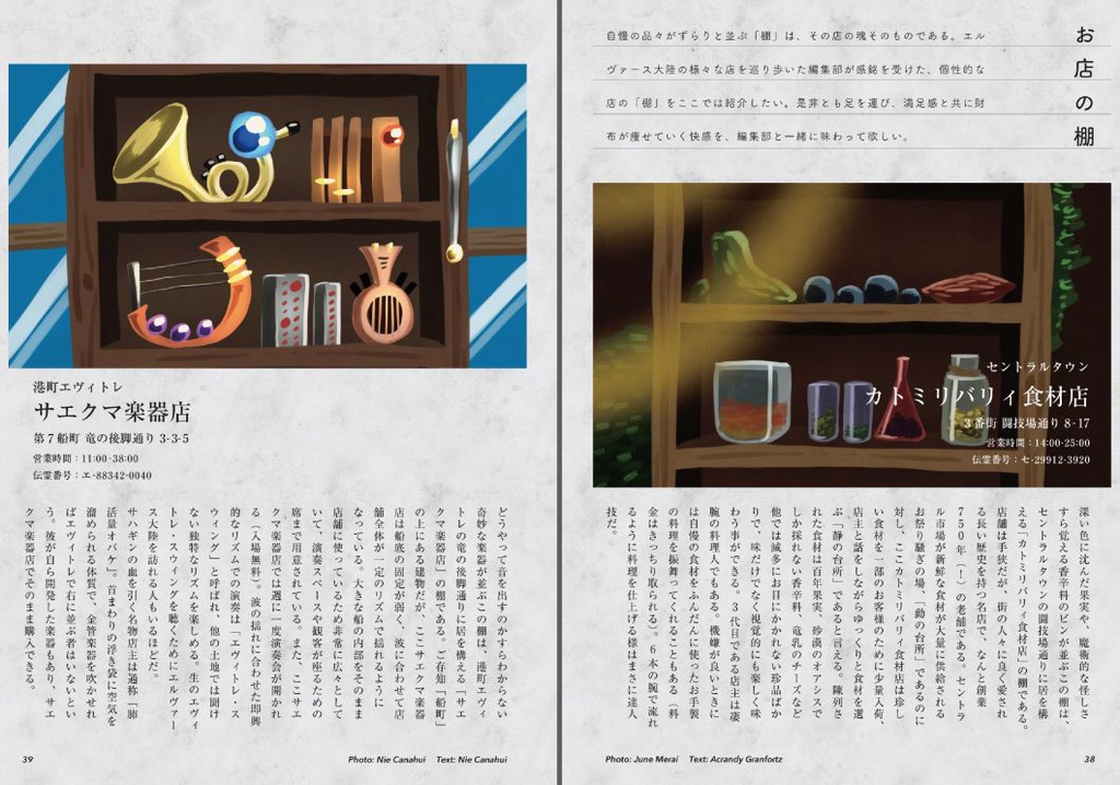 架空世界の旅行雑誌 えるなび! ダウンロード版