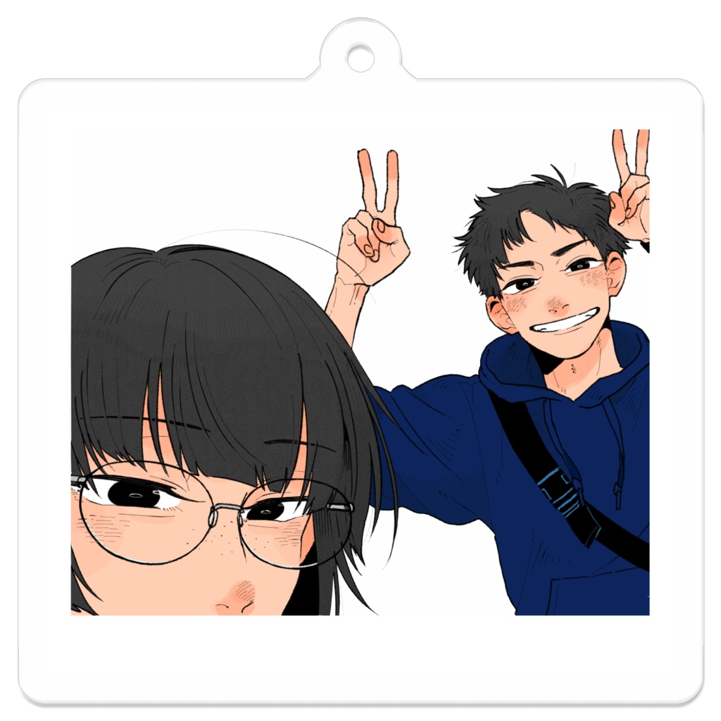 こくすみインスタ風アクキー