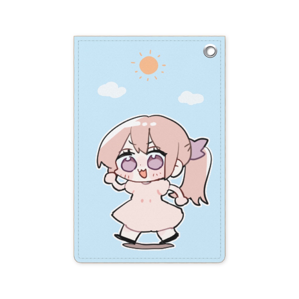 春さんパスケース（おさんぽ）