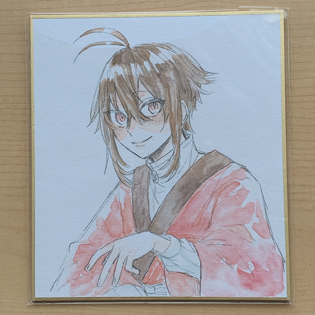菊丸文孝／ミニ色紙