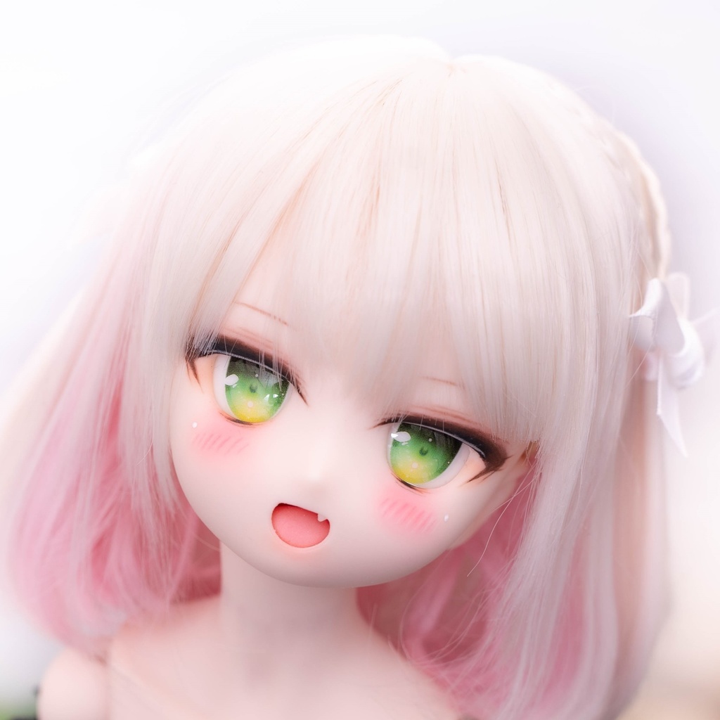 DDH-29 セミホワイト肌 カスタムヘッド＋アイ - 木穂之工房 - BOOTH