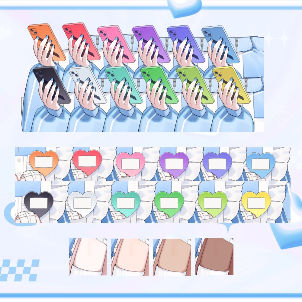 【vtuber向け素材】三角座りジャージメイド【VtubeStuido】