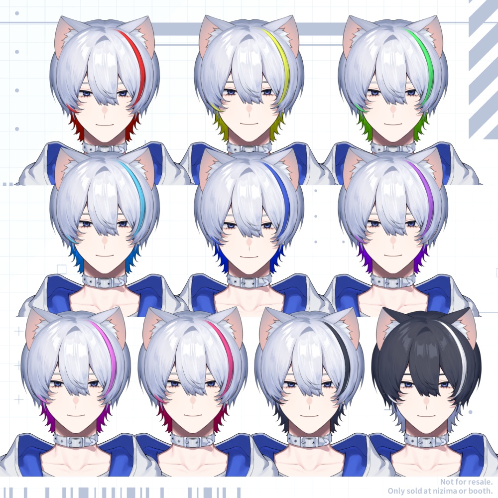 【汎用モデル】ネコミミゲーマーの男の子【Vtube Studio】