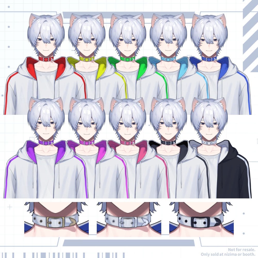 【汎用モデル】ネコミミゲーマーの男の子【Vtube Studio】