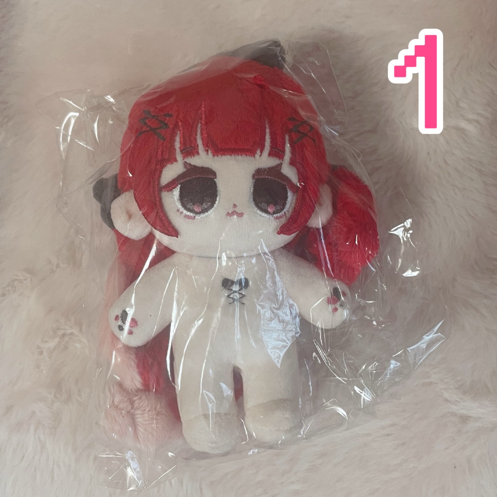 無属性ぬいぐるみ『チェリコ🍒🖤』 -A品-