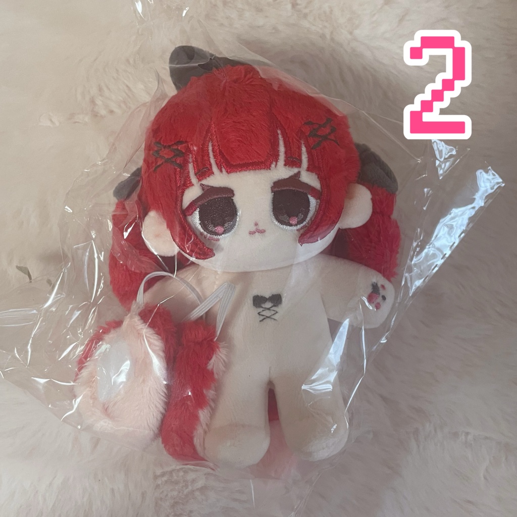 無属性ぬいぐるみ『チェリコ🍒🖤』 -A品-