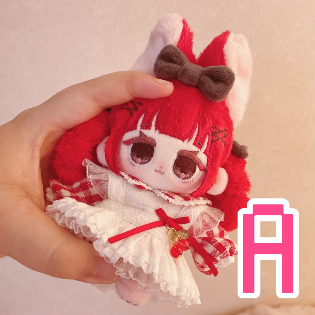 無属性ぬいぐるみ『チェリコ🍒🖤』 -A品-