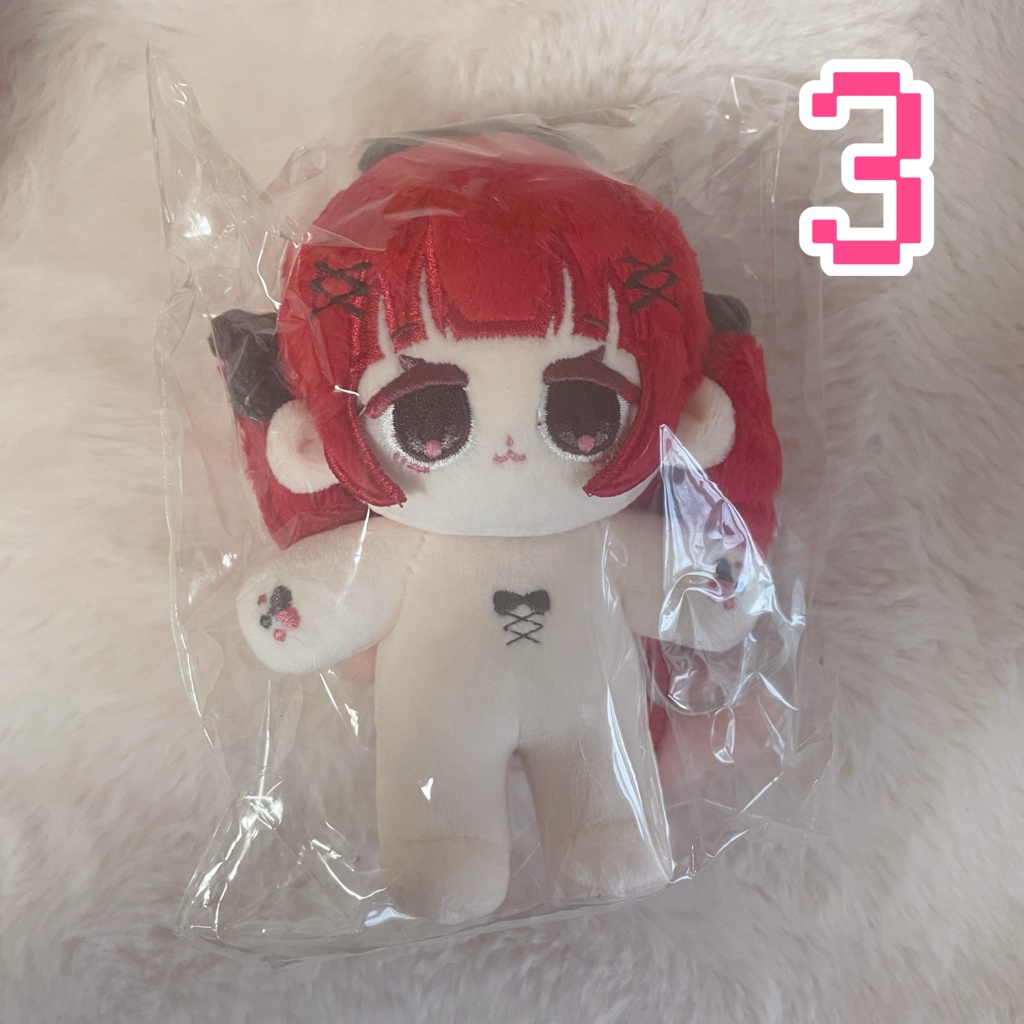 無属性ぬいぐるみ『チェリコ🍒🖤』 -A品-