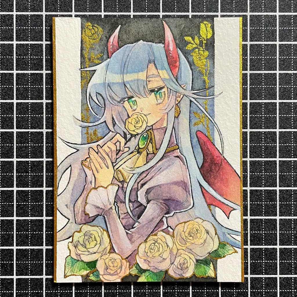 ミニ原画(ATCカード)