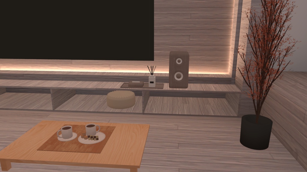 【VRC向けワールド】シアタールーム01