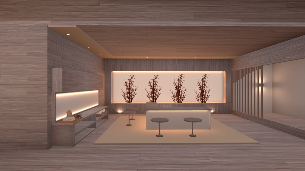 【VRC向けワールド】シアタールーム01