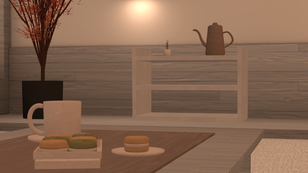 【VRC向けワールド】和室リビング01