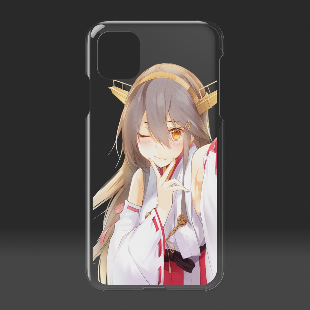 榛名iPhone11クリアケース