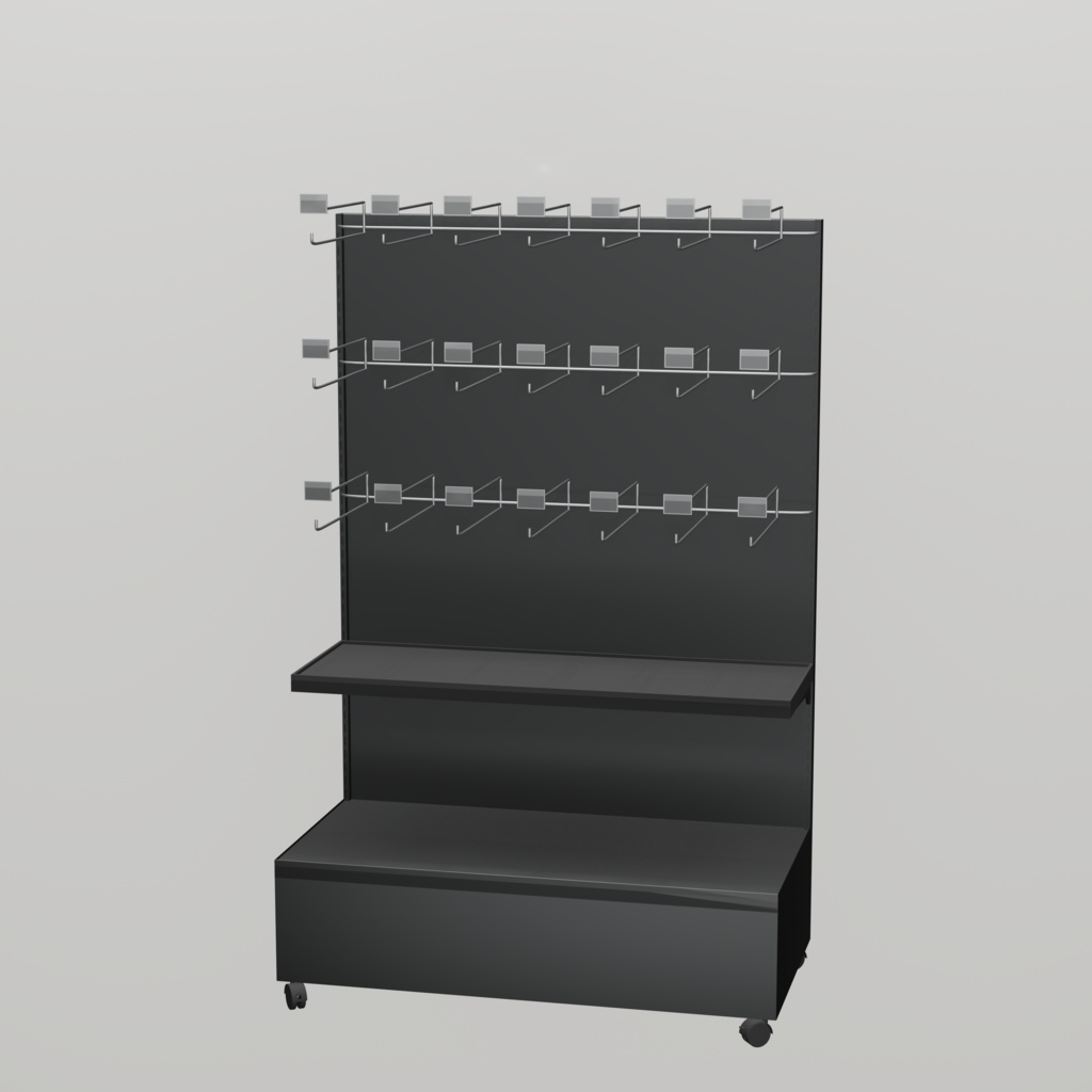 商品棚【3Dモデル】
