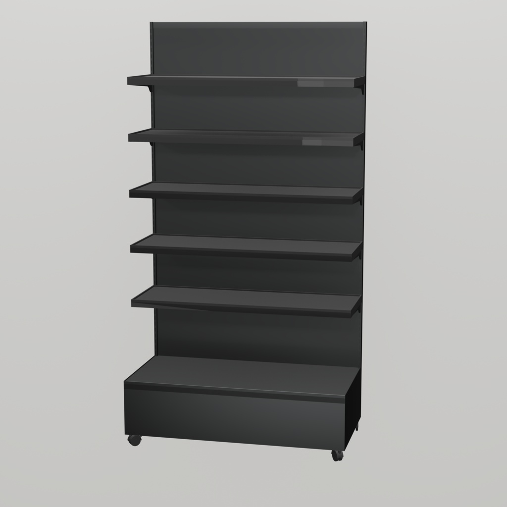 商品棚【3Dモデル】