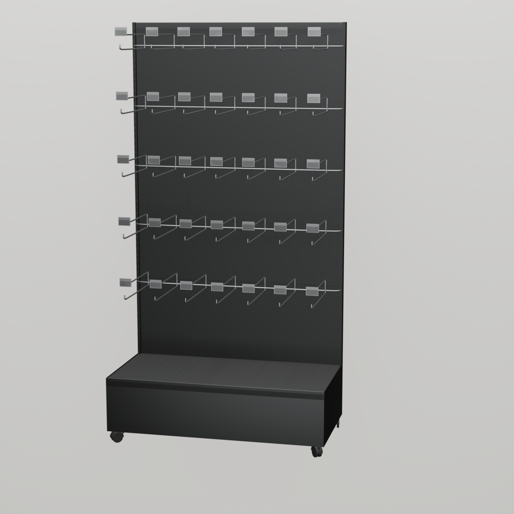 商品棚【3Dモデル】