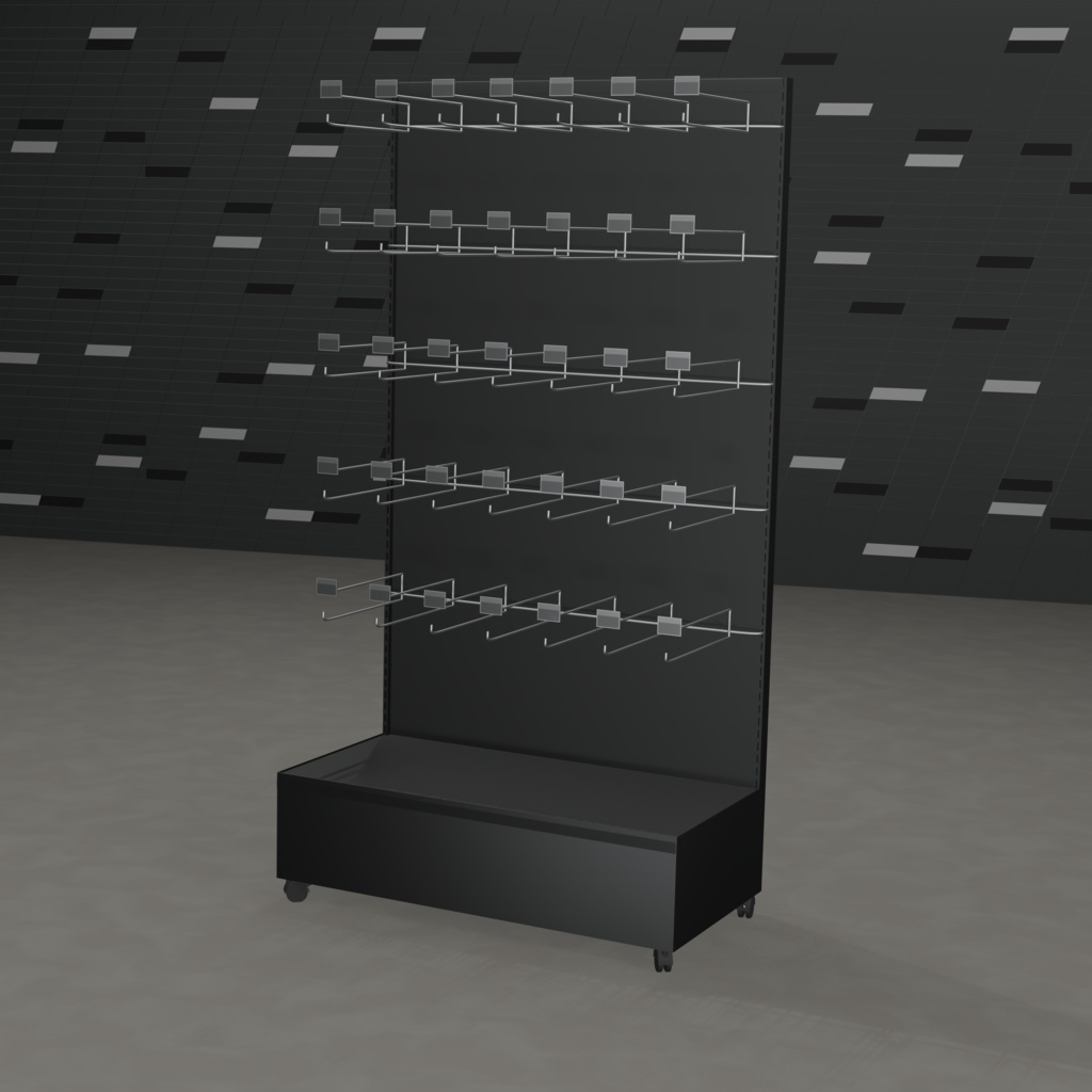 商品棚【3Dモデル】