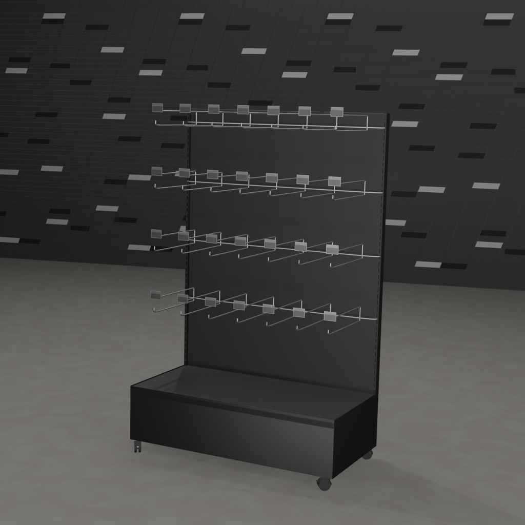 商品棚【3Dモデル】