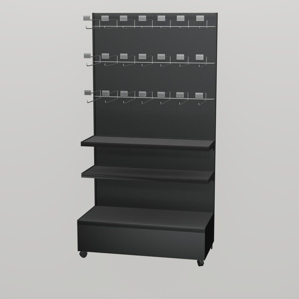 商品棚【3Dモデル】