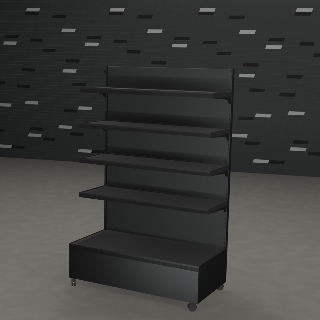 商品棚【3Dモデル】