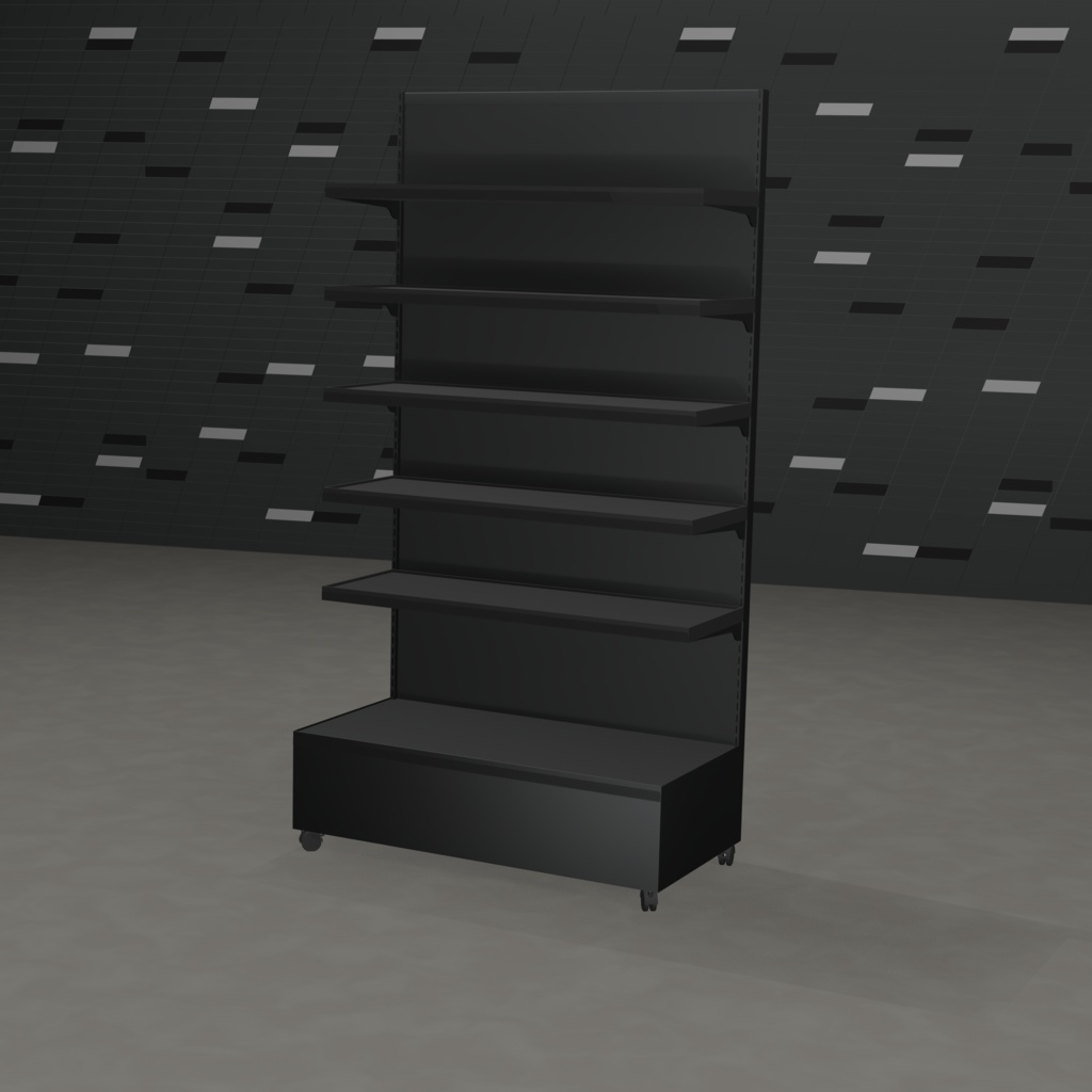 商品棚【3Dモデル】