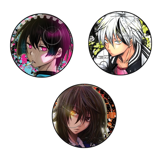 シロクロ缶バッジ2