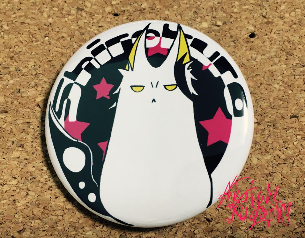【缶バッジ】クロネコ【38mm全３種】