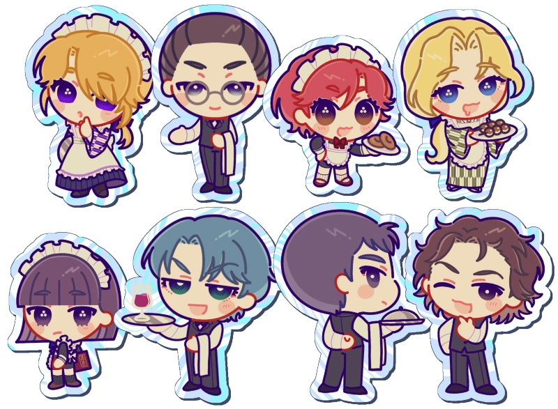 【通常配送】薔薇木ステッカーセット